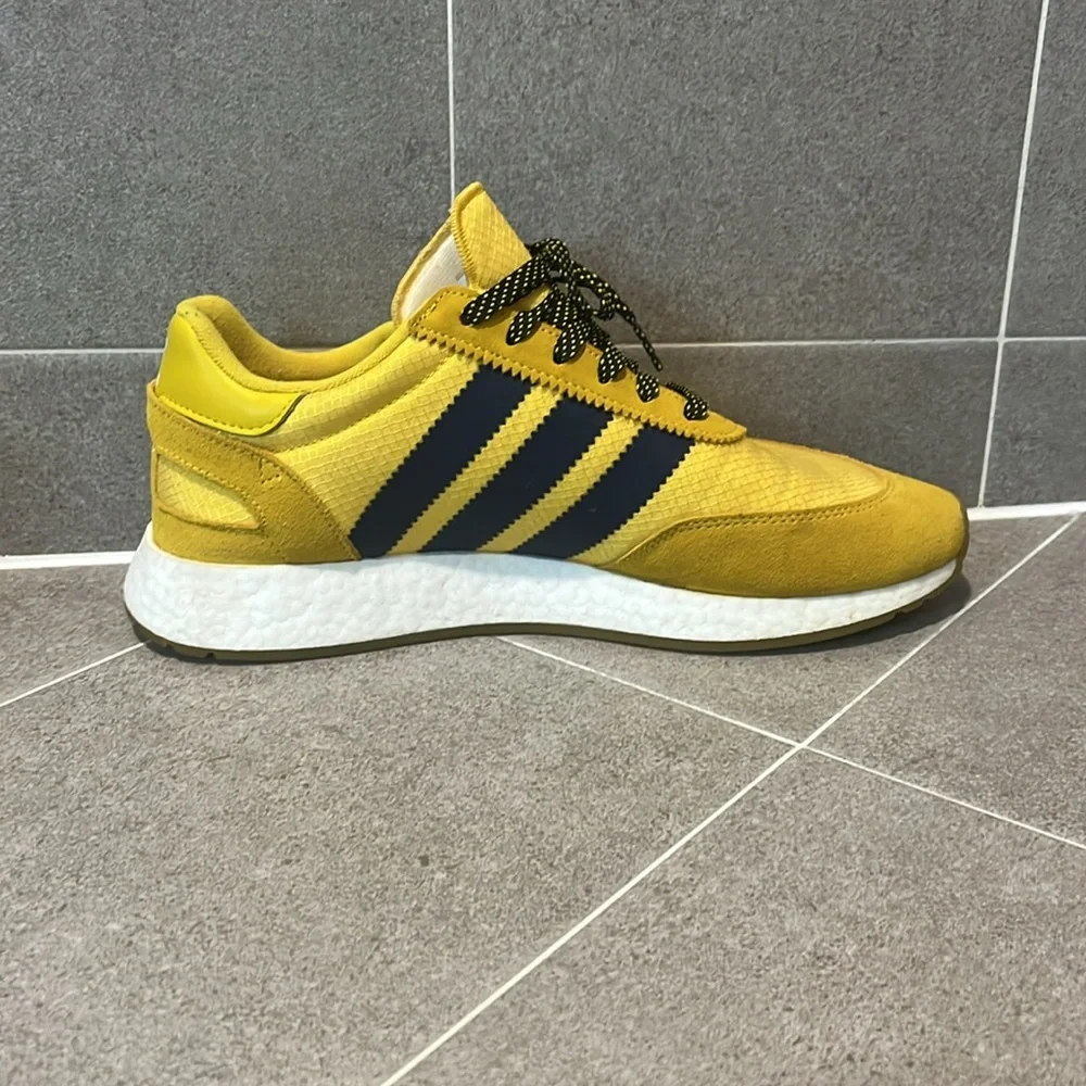 Adidas I-5923 Iniki Boost BD7612 shoes sneakers yellow blue Men’s Size 12
